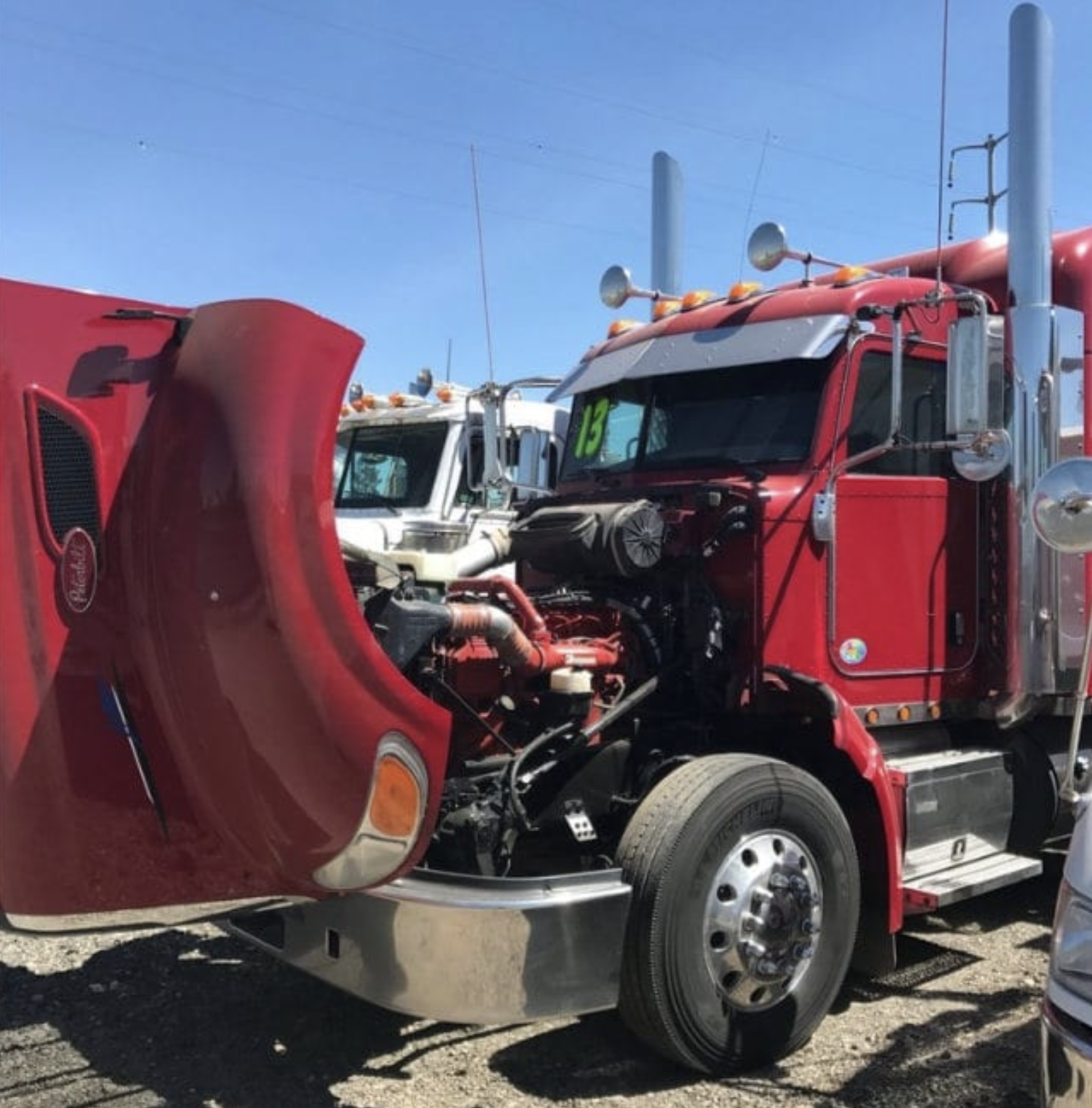 this image shows mobile truck repair in Chino, CA